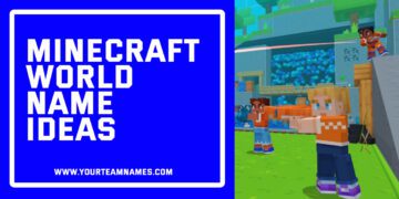 Minecraft World Name Ideas