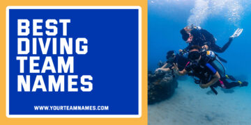 Best Diving Team Names Ideas that are creative and perfect for male and female groups