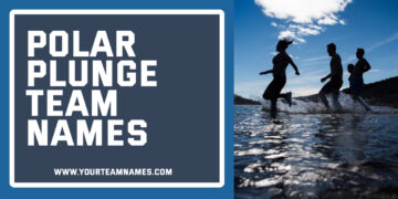 Best Polar Plunge Team Names Ideas that are creative for male and female