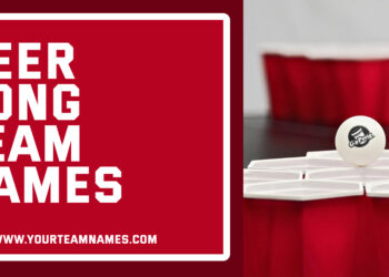 Best Beer Pong Team Names Ideas for Girls, Boys & Couples