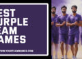 Best Purple Color Team Names Ideas