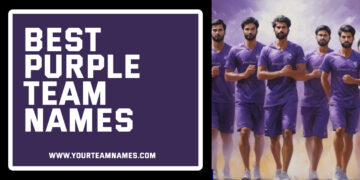 Best Purple Color Team Names Ideas