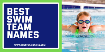 Best Swim Team Names Suggestion and Ideas for girls and boys team