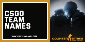 Best CSGO Team Names Ideas for Pro Gamers Boys and Girls