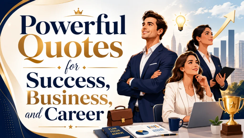 Powerful Quotes for Success Business and Career